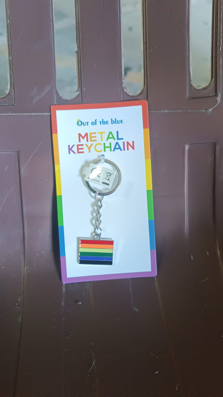 Rainbow Design Metal Keyring Key Chain (1 Pc Mix Design) Rainbow Design Metal Keyring Key Chain (1 Pc Mix Design)